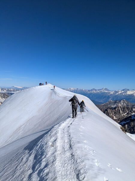 Weissmies Traverse