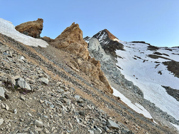 Weissmies Traverse