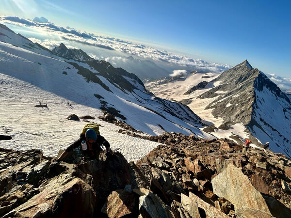 Weissmies Traverse