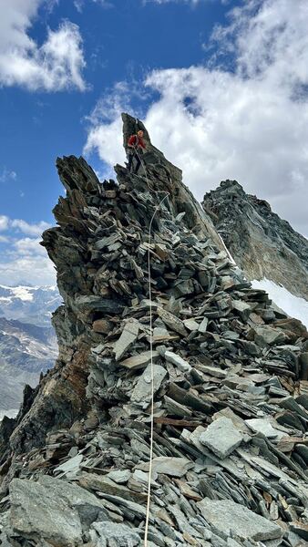 Allalinhorn – Normal Route + Feechopf Ridge