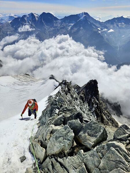 Lenzspitze – Nadelhorn Traverse