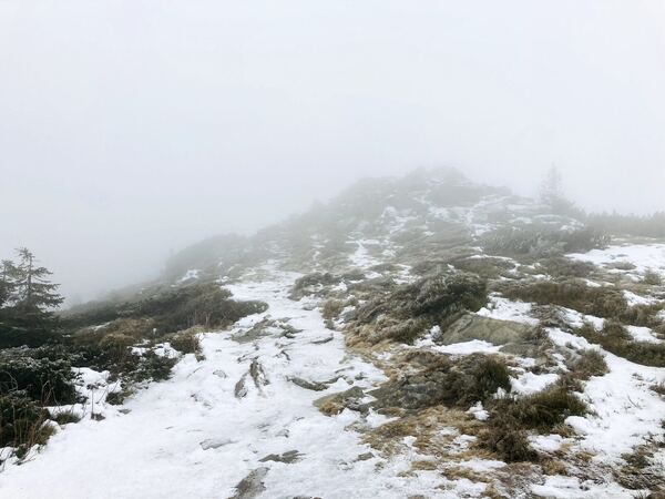 Babia Góra in December