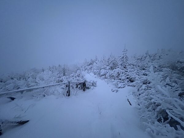 Diablak - Babia Góra in winter