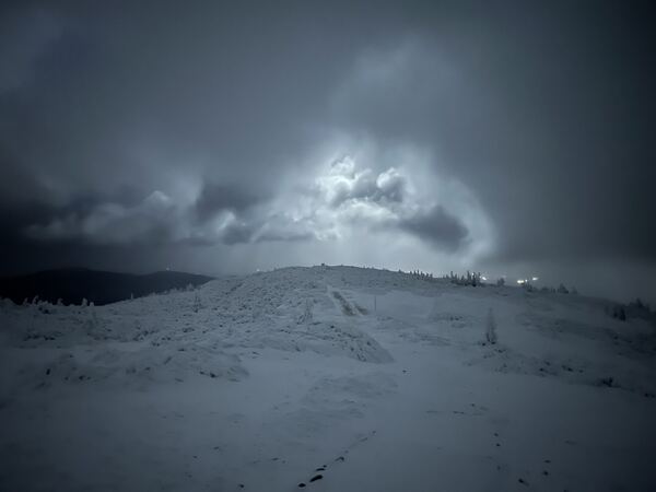 Diablak - Babia Góra in winter