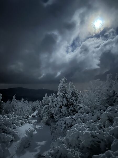 Diablak - Babia Góra in winter