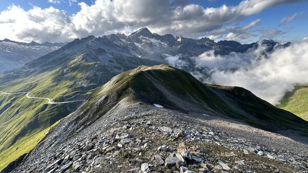 Blauberg from the Furkapass