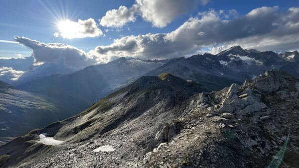 Blauberg from the Furkapass