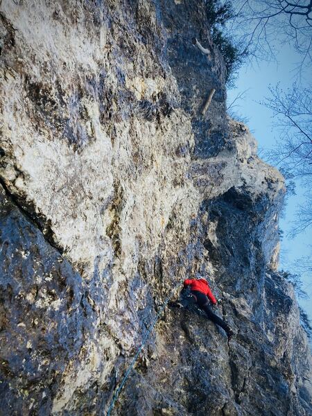 Drytooling in the Jura