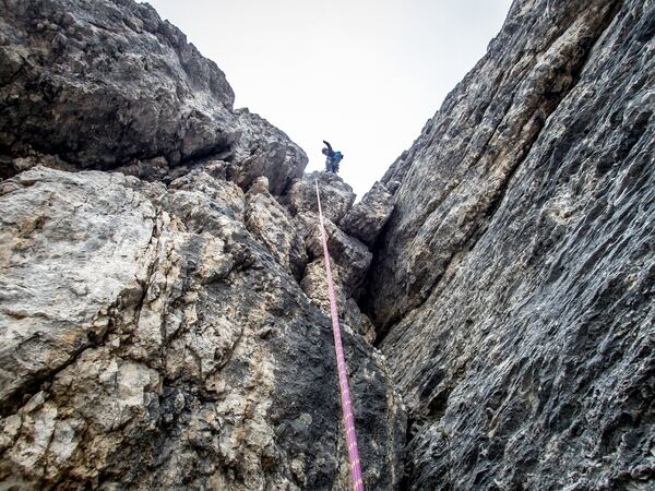 Via Giordano - Il Trapezio, Lagazuoi Piccolo