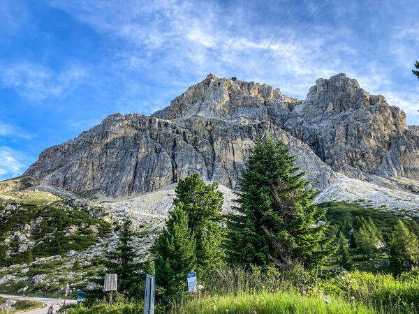 Rock Climbing on the Lagazuoi Piccolo