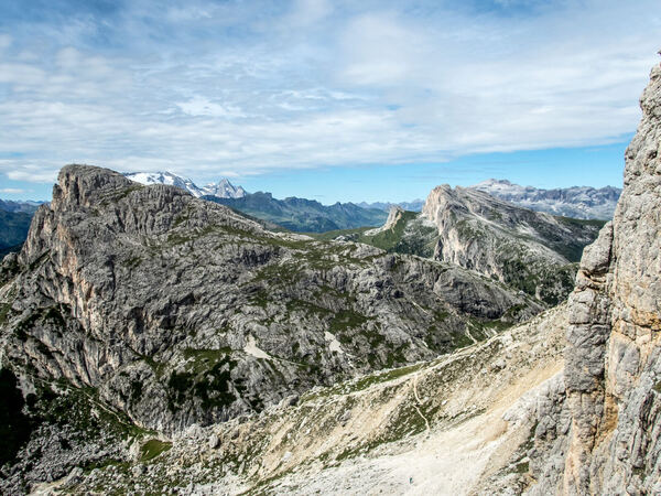 Rock Climbing on the Lagazuoi Piccolo