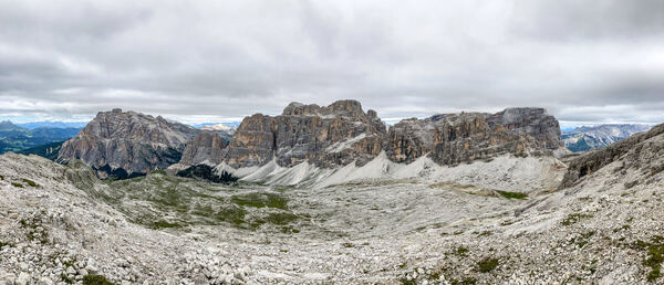 Rock Climbing on the Lagazuoi Piccolo