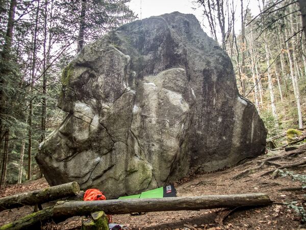 After-work bouldering - Morschach