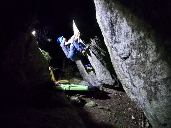 Night Bouldering - Morschach