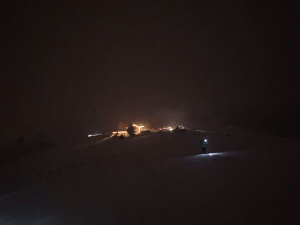 Skitour on the Raten to St. Jost