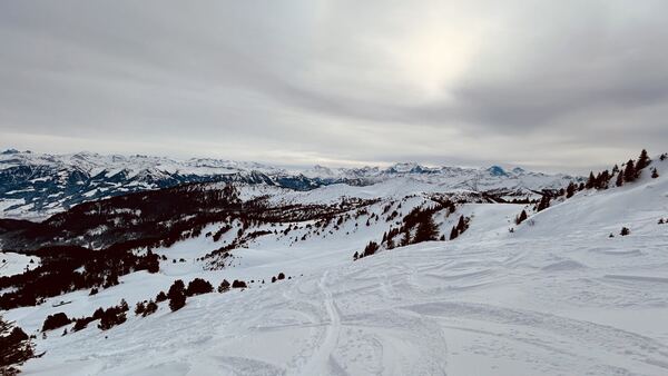 Rickhübel - Skitour from Langis