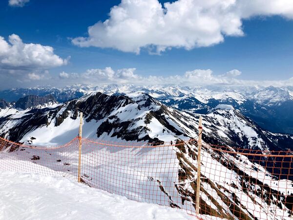 Skiing at Sörenberg