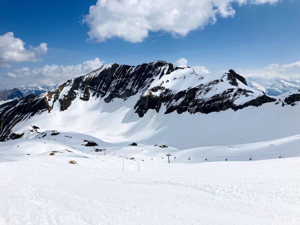 Skiing at Sörenberg