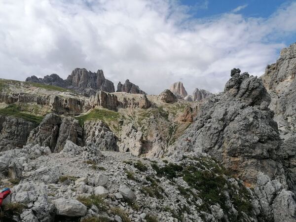 Spigolo degli Alpini, Piramide di Col dei Bòs — again