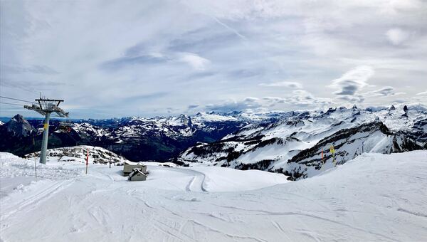 Stoos skiing