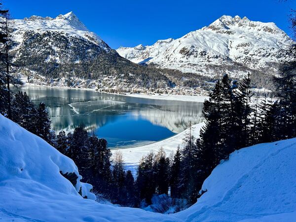 Eisfall Surlej - Engadin