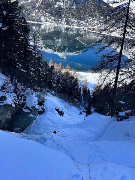 Eisfall Surlej - Engadin
