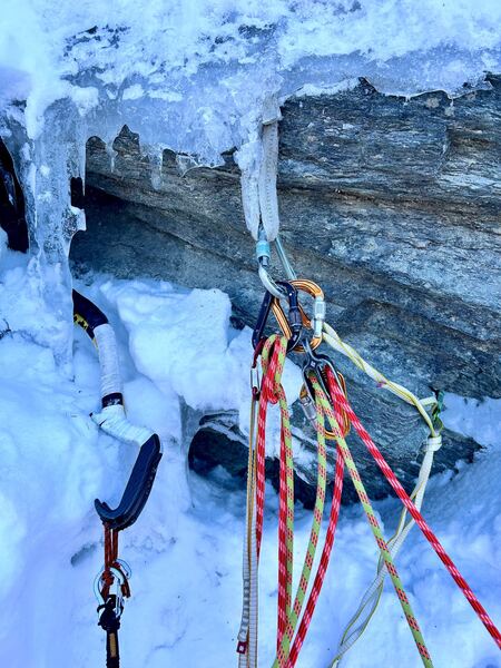 Eisfall Surlej - Engadin