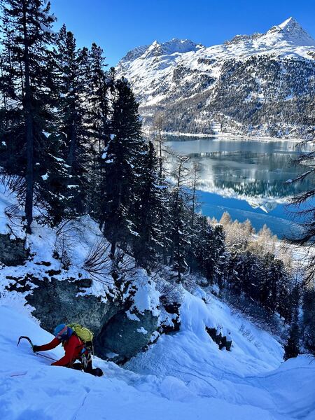 Eisfall Surlej - Engadin