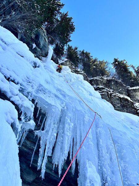 Eisfall Surlej - Engadin
