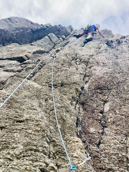 Trad Climbing Around the Three Shire Stone - Wrynose Pass, Lake District